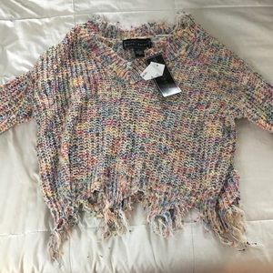 RUE 21 DISTRESSED SWEATER